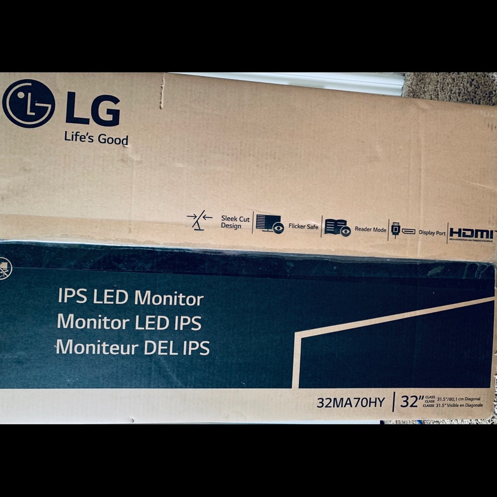 HP IPS LED 32” Monitor - Picture 4 of 5